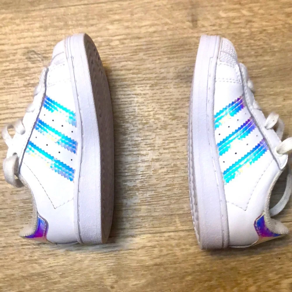 Toddler adidas ‘STAN SMITH’ VS SUPERSTAR shoes - Picture 7 of 10